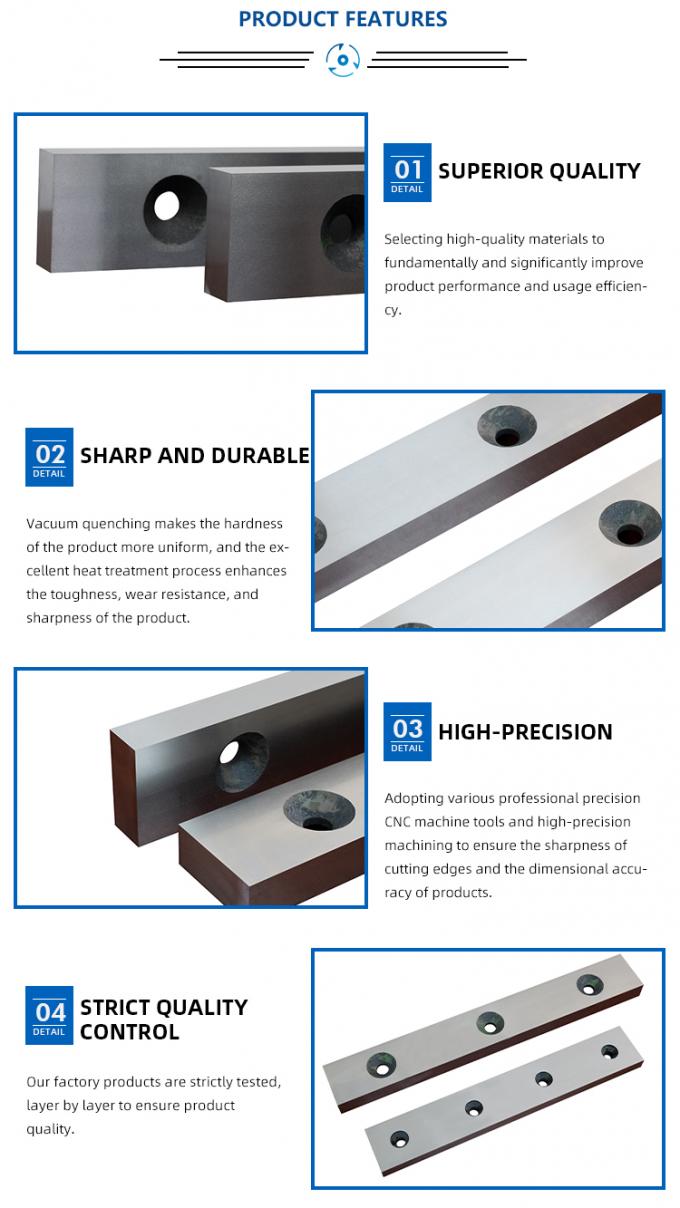 Промышленные гидравлические реберные лопатки для резки металлических листов 1